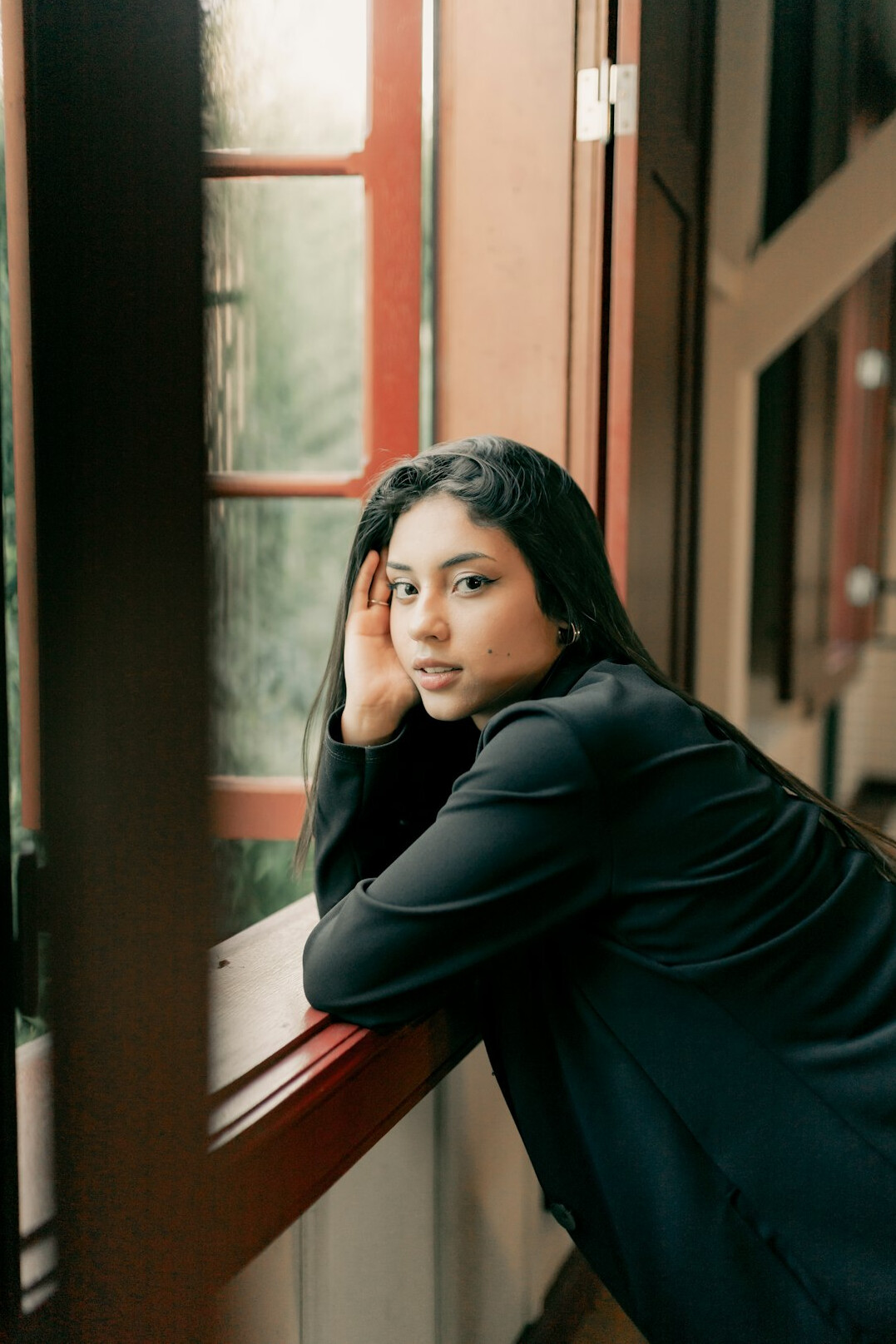 Studio portrait of a British Asian woman, Head of Live Production